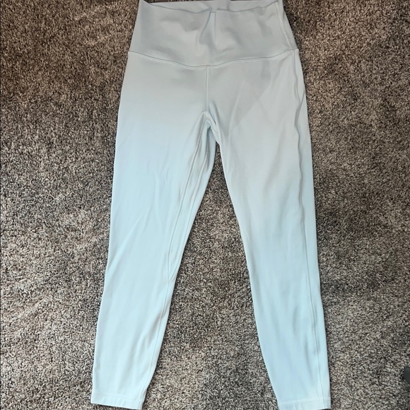 lululemon athletica Pants - Lululemon Athletica Light Blue Leggings